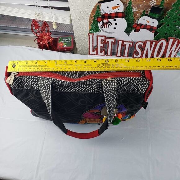 Laurel Burch Brights Mara Cat Medium Tote w/side pockets - Picture 15 of 16